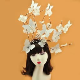 Cool Fairy Princess Antlers Hairband Tree Branches Butterfly Headband Hair Accessories Gothic Headpiece