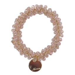 3pcs/set Crystal Pearl Beads Elastic Bands Scrunchies Hair Accessories Women Ponytail Holder Headwear
