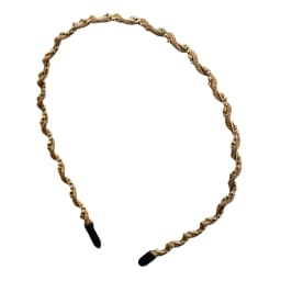 1PC Simple hair accessories, women's wavy hair band, Japanese-Korean version headwear, twisted water diamond pearl headwear
