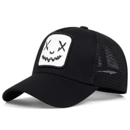 Unisex Personality Embroidery Baseball Net Caps Spring and Summer Outdoor Adjustable Casual Hats Sunscreen Hat Sports Golf Cap