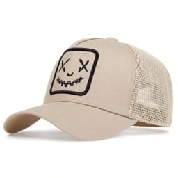 Unisex Personality Embroidery Baseball Net Caps Spring and Summer Outdoor Adjustable Casual Hats Sunscreen Hat Sports Golf Cap