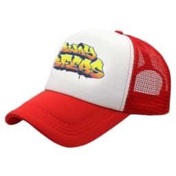 Subway Surfers Logo Trucker Cap Unisex Video Game Hats Sun Hats Golf Hats Adjustable Polyester Mesh Baseball Cap Summer