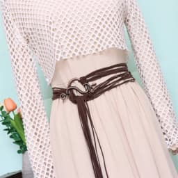 Medieval Long Rope Ring Knotted Belt for Women, Norse Witch Waist Knotted Rope Belt, Viking Renaissance Costume Accessories