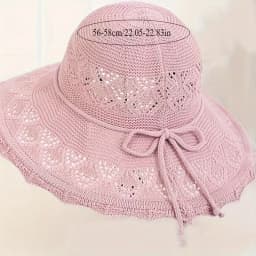 Korean version new straw hat summer sun hat sun protection wave sun hat beach cool hat women's hat
