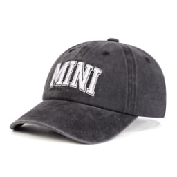 Unisex Parent Child 3D MAMA/MINI Embroidery Wash Baseball Caps Spring and Autumn Outdoor Adjustable Casual Hats Sunscreen Hat 