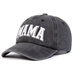 Unisex Parent Child 3D MAMA/MINI Embroidery Wash Baseball Caps Spring and Autumn Outdoor Adjustable Casual Hats Sunscreen Hat 
