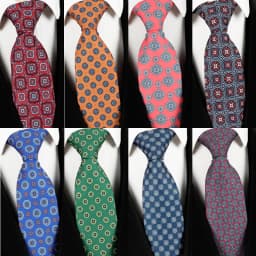 Fashion 8CM Mens Necktie Print Patterns Classic Neck Ties For Man Groom Handfeel Polyester Necktie Business Wedding Accessories