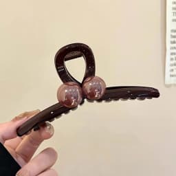 Elegant Hair Clips Claw for Women Trendy Large Crab Catches Clamp Plastic Hairpin Korea Girls Hair Accessories