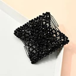 Easy Hair Accessories Stretchy Magic Beads Double Hair Comb Hair Combs Clips Elasticity