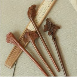 Exquisite Wood Wooden Hair Stick Cat Animals Chinese Style Hairpin Rabbit Hair Sticks for Buns Hanfu Headwear Cheongsam