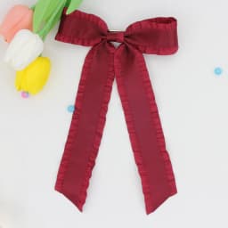 2025 Elegant Cute Ribbon Bow Hairpins Women Girls Gift Hair Clips Pin Barrettes Accessories Hairclip Headdress Headwear Ornament