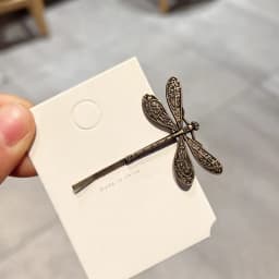 2Pcs/Set Fashion Metal Vintage Dragonfly Barrettes Hairpin Hair Clips For Women Girls Headwear Bangs Side Hair Accessories Gifts