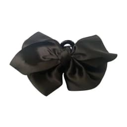 Large Bow Hair Claw Clip New Trendy Solid Color Black Hair Shark Grab Clip Hair Styling Tools Hair Accessories for Women Girl