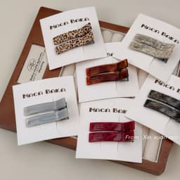 Korean simple acetic acid semi-tie one-word clips bangs hairpin women's forehead hairpins 2024 new niche duck bill clip