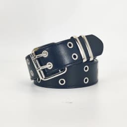 110cm Unisex Men Belts For Women High Quality Double Hole Star Eyelet Hip Hop Rock Style Subculture Y2K Belt Punch Free Size