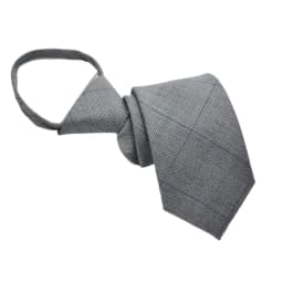 New Zipper Men Ties Suits Lazy Plaid Neck Tie For Wedding Check Necktie For Men Retro Lazy Fashion Stripe Ties For Women Necktie