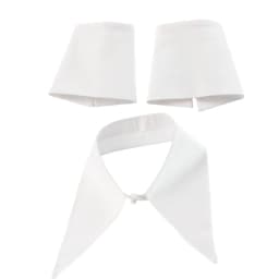 Unique False Collar Casual Decorative Shirt Dress Collar Elegant Wrist Cuffs Lapel