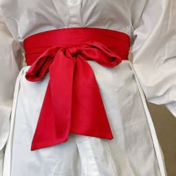 Satin Silk Bow Corset Waist Belt Wide DIY Bowknot Fabric Ribbon Cummerbunds Decorative Waist Cover For Women Lady Girl Bridal