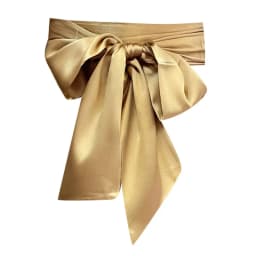 Satin Silk Bow Corset Waist Belt Wide DIY Bowknot Fabric Ribbon Cummerbunds Decorative Waist Cover For Women Lady Girl Bridal