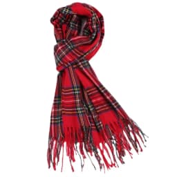 Fashion Scottish Style Tartan Warm Scarf for Women Plaid Soft Long Wrap Shawl Christmas for Girlfrend Wife Mom