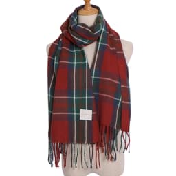 Fashion Scottish Style Tartan Warm Scarf for Women Plaid Soft Long Wrap Shawl Christmas for Girlfrend Wife Mom