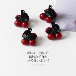 2pcs/set Cute Cherry Small Hair Claws For Women Girls Sweet Hair Ornament Hair Clips Hairpins Hairgrip Fashion Hair Accessories
