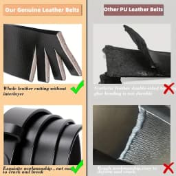 New Thin Genuine Leather Belt for Women Stylish Waist Accessory with Metal Square Buckle Perfect for Dresses Jeans