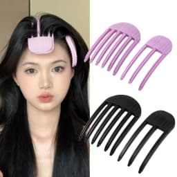 Fluffy Hairpin Curling Bangs Hair Clips Comb Hair Roots Volumizing Clips Women Curling Fixed Shape Clips Volume Hair Roller Tool