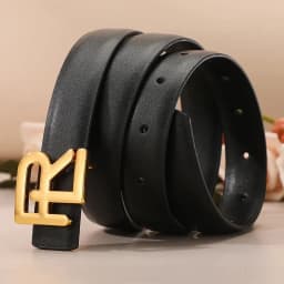 New Belt For Women Fashionable Belt Female Metal Buckle Women's Belt Leisure Dress Jeans Waistband