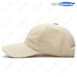 Summer Quick-Drying Material Perforated Breathable Extended Brim Adjustable Baseball Cap Sun Hat Trucker Caps Dad Hats