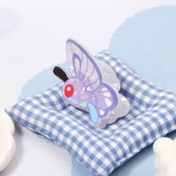 Pocket Monsters Butterfly Hair Claw Clips Cartoon Anime Design for Women & Girls Valentine Gift