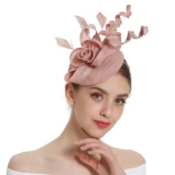 2026 Women Fascinator Hat Folding Accessories Headband Bridal Hair Clip Accessories Kentucky Derby Cocktail Party Festival Hat
