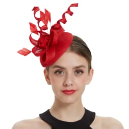 2026 Women Fascinator Hat Folding Accessories Headband Bridal Hair Clip Accessories Kentucky Derby Cocktail Party Festival Hat