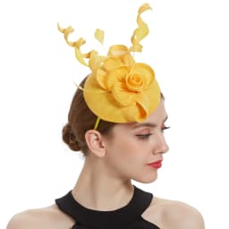 2026 Women Fascinator Hat Folding Accessories Headband Bridal Hair Clip Accessories Kentucky Derby Cocktail Party Festival Hat