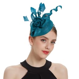 2026 Women Fascinator Hat Folding Accessories Headband Bridal Hair Clip Accessories Kentucky Derby Cocktail Party Festival Hat