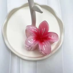 Elegant Gradient Hair Clips Flower Hair Claws Big Size Fashion Head Wear Hairpin for Women Girls Crab Barrette Hair Accessories