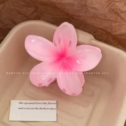 Elegant Gradient Hair Clips Flower Hair Claws Big Size Fashion Head Wear Hairpin for Women Girls Crab Barrette Hair Accessories