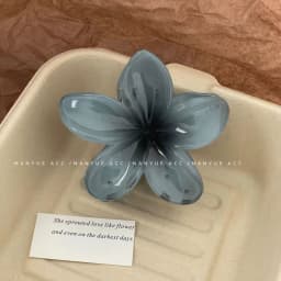 Elegant Gradient Hair Clips Flower Hair Claws Big Size Fashion Head Wear Hairpin for Women Girls Crab Barrette Hair Accessories