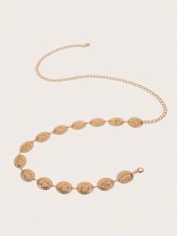 Plus Size Ladies' Large Chain Waist Chain Bohemian Style Pattern Lace Accessories Decoration Dress Accessories Spring, Summer