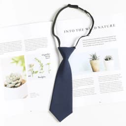 Boys Tie, Toddler Black/Red Tie, Pre-tie Clip on Ties for Boys