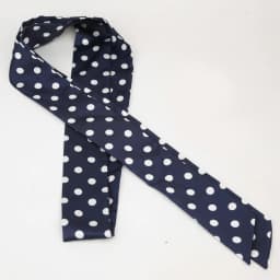 2025 New Spring Polka Dot Long Scarf Preppy Chic Polyester Red Butterfly Narrow Ribbon Bowknot Bag Accessories 180cm Cravat Gift