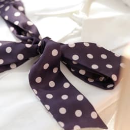 2025 New Spring Polka Dot Long Scarf Preppy Chic Polyester Red Butterfly Narrow Ribbon Bowknot Bag Accessories 180cm Cravat Gift