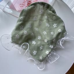 2025 Lace Headband Scarf for Women French Style Triangle Bandana with Integrated Headwrap Pastoral Chic Hair Accessory