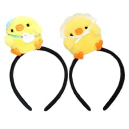 2 Pcs Chick Headband Costume Headbands Festival Girl Animal Plush Photo Props Birthday