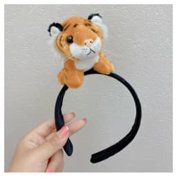 2 Pcs Chick Headband Costume Headbands Festival Girl Animal Plush Photo Props Birthday