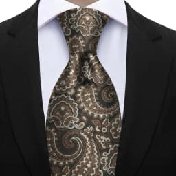 Luxury 7CM Floral Paisley Necktie Green Blue Ties For Man Groom Groomsman Jacquard Woven Ascot Formal Business Party Accessories