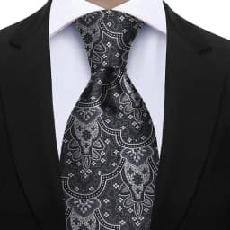 Luxury 7CM Floral Paisley Necktie Green Blue Ties For Man Groom Groomsman Jacquard Woven Ascot Formal Business Party Accessories