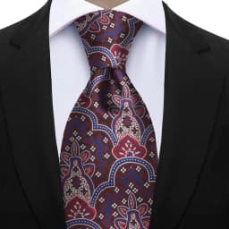 Luxury 7CM Floral Paisley Necktie Green Blue Ties For Man Groom Groomsman Jacquard Woven Ascot Formal Business Party Accessories