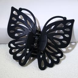 9cm Sweet Women Girl Young Fashion Gift Back Head Clip Hairpin Candy Color Single Layer Hollow Wing Antennae Butterfly Hair Claw