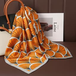 2025 70cm Silk Square Satin Scarf Women Paisley Print Neck Tie Summer Hair Wrist Bandana Headkerchief Shawl Wrap Hijab Echarpe